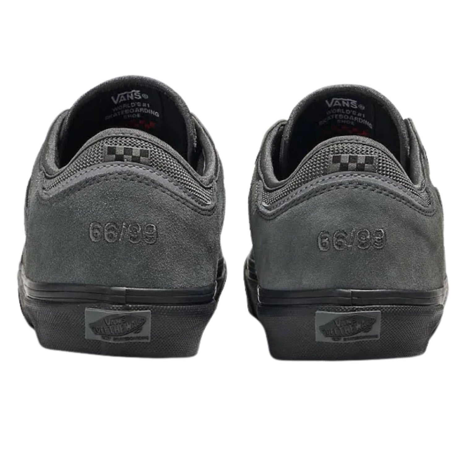 Vans Skate Rowley Suede Shoes Charcoal / Black - Men's