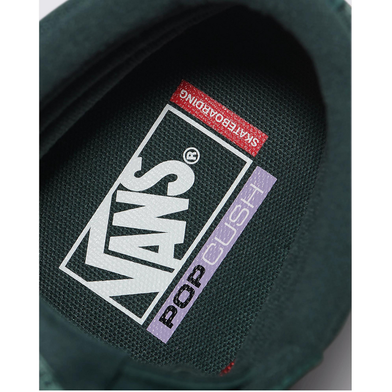 Vans Skate Sk8-Hi Dark Green/Gum Shoes