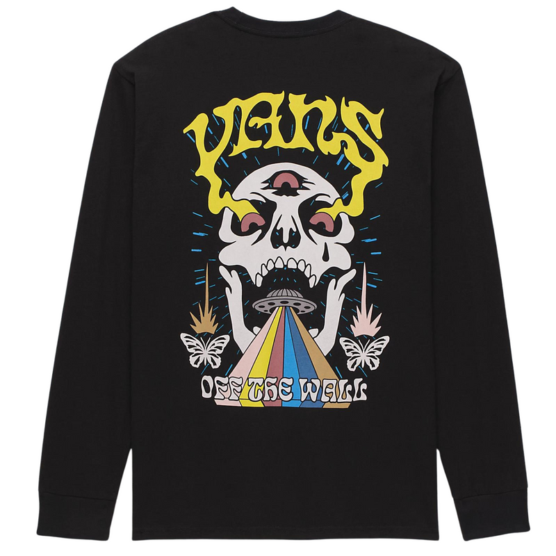 Vans Skull Saucer Long Sleeve T-Shirt - Men's