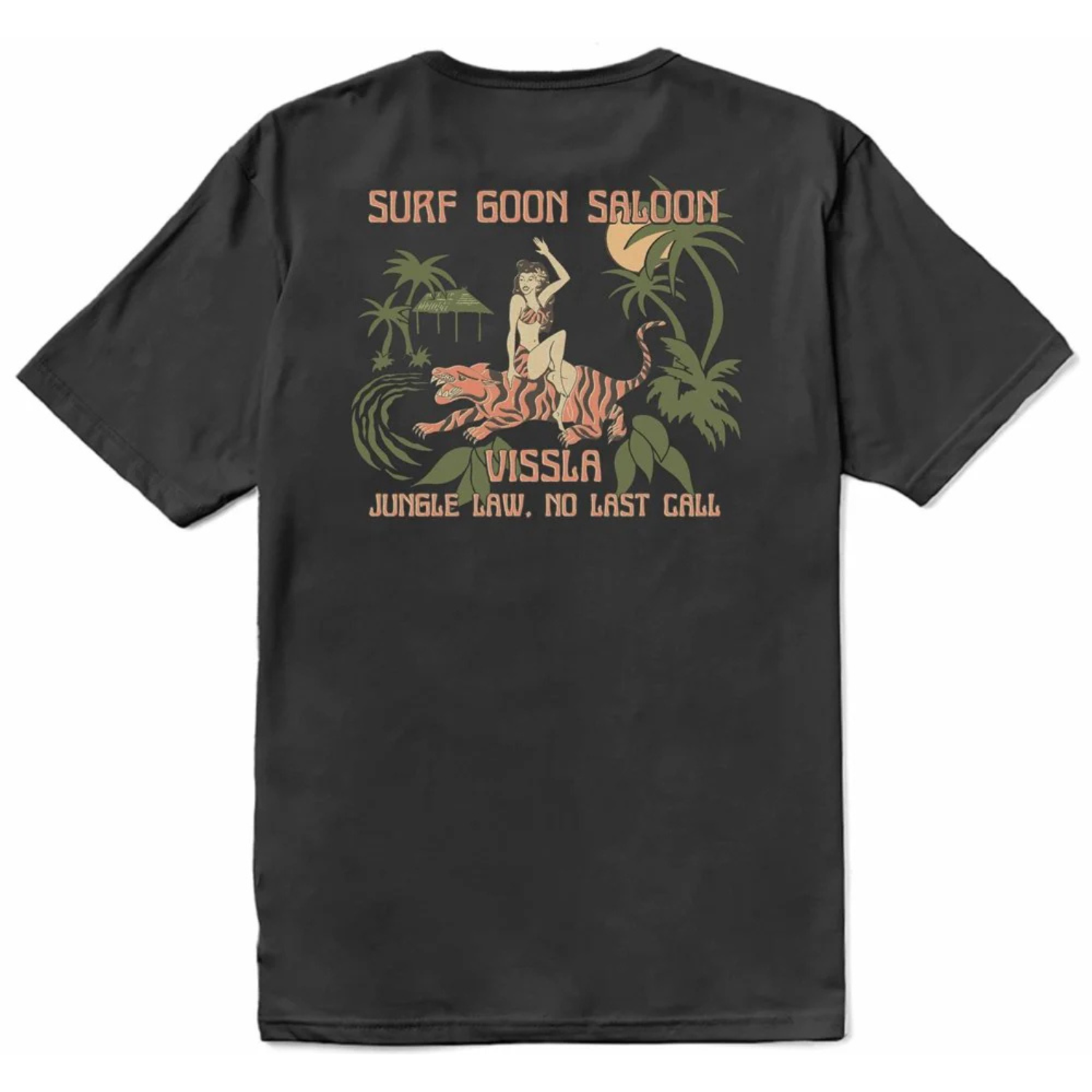 Vissla Jungle Law Organic Tee - Men's