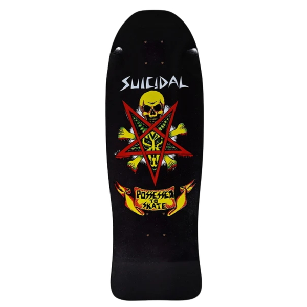 Dogtown x Suicidal Skates Possessed to Skate 80's Reissue Gloss Black Deck 2610