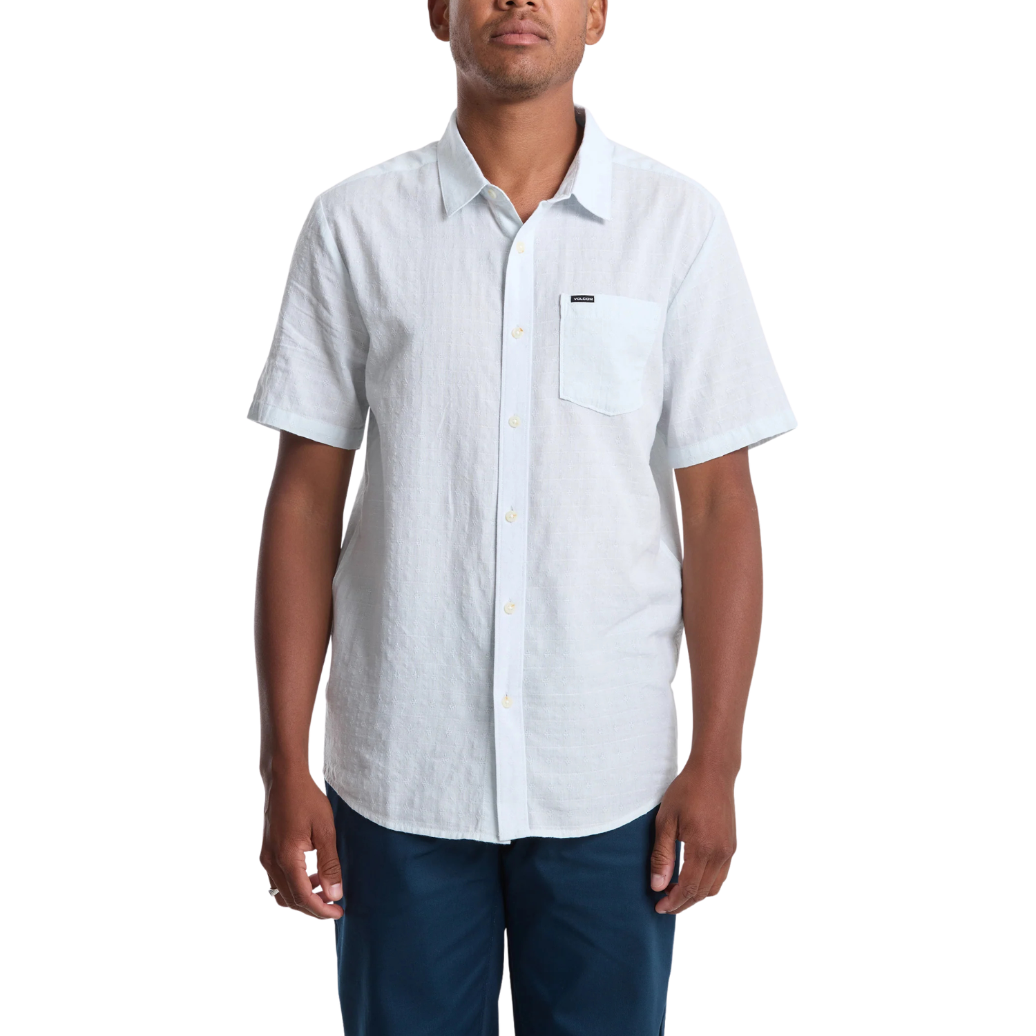 Volcom Bankstone II Short Sleeve Button Up Shirt - Men's