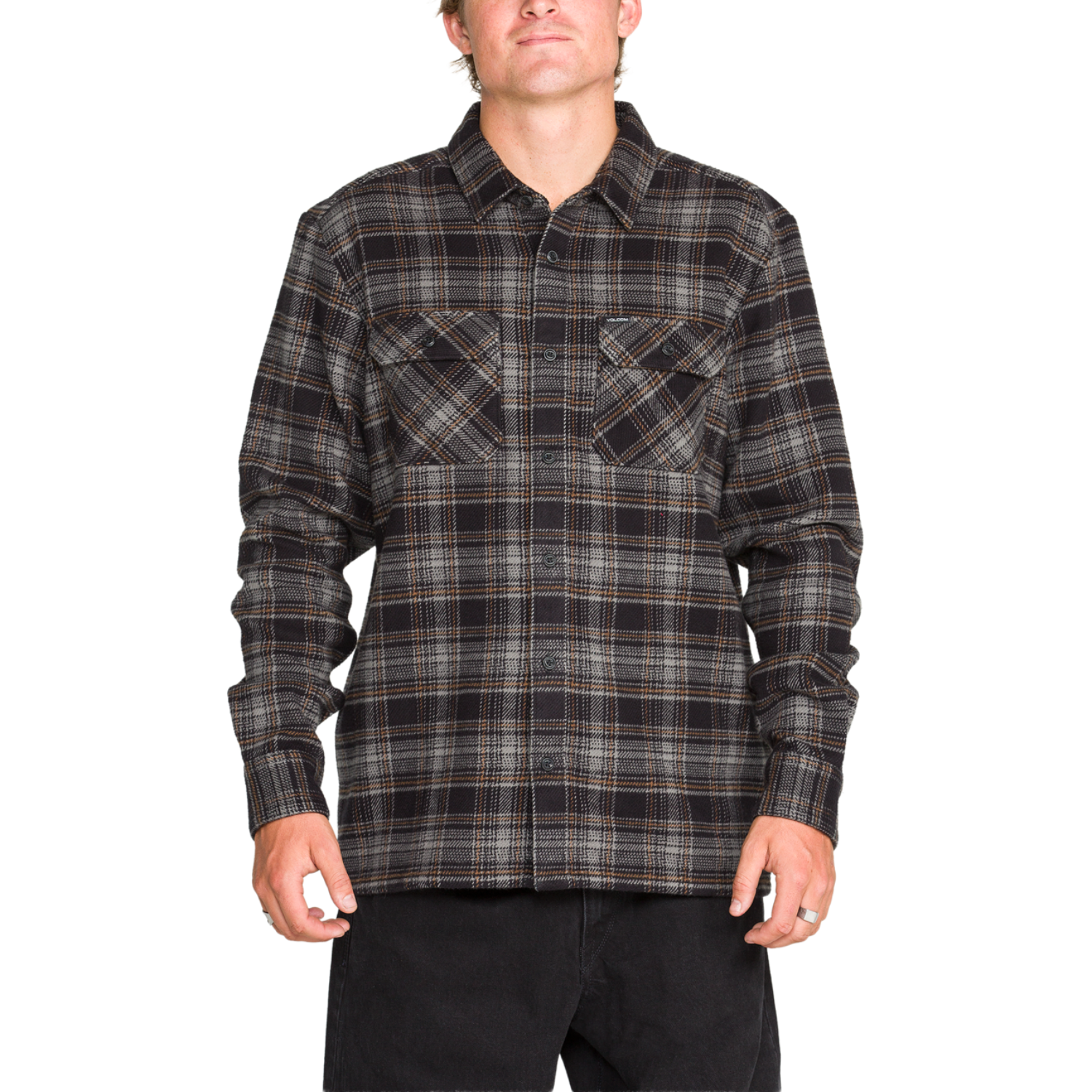 Volcom John Stone Long Sleeve Flannel - Men's
