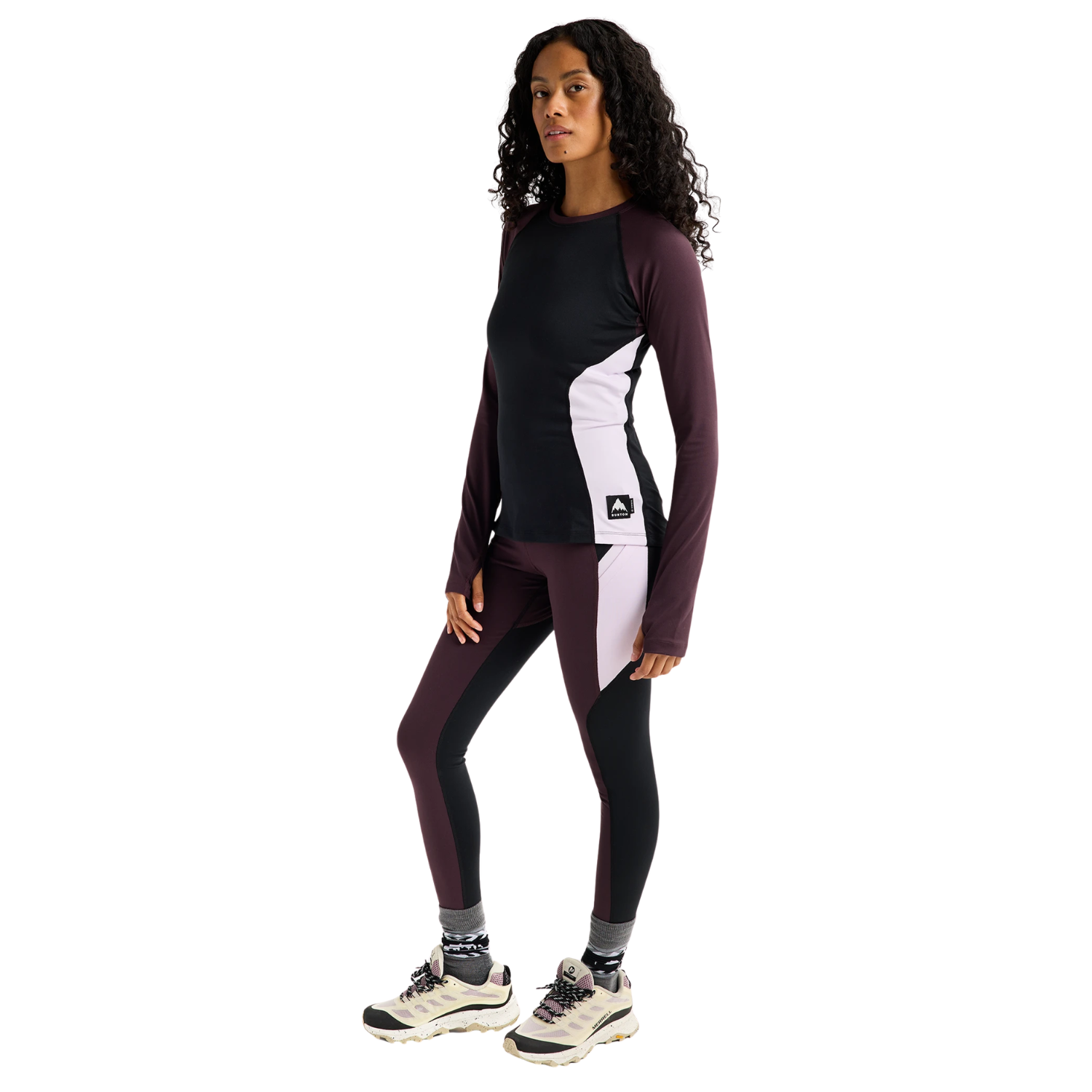 TRUE BLACK/BEAR HUG BROWN/MOONDUST PURPLE
