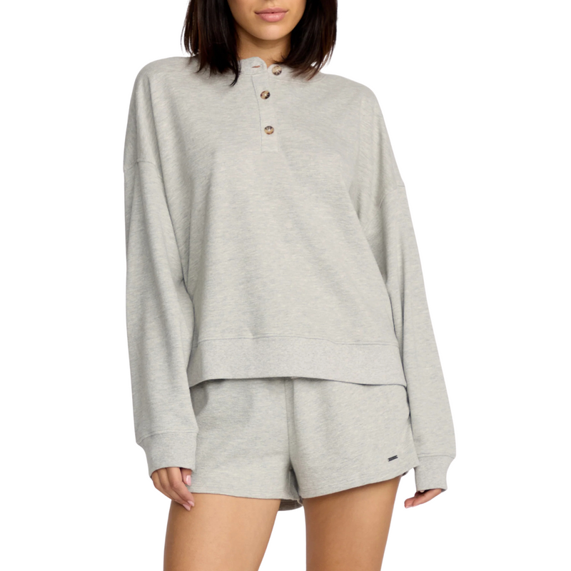 Volcom Lived in Fleece Henley - Women's