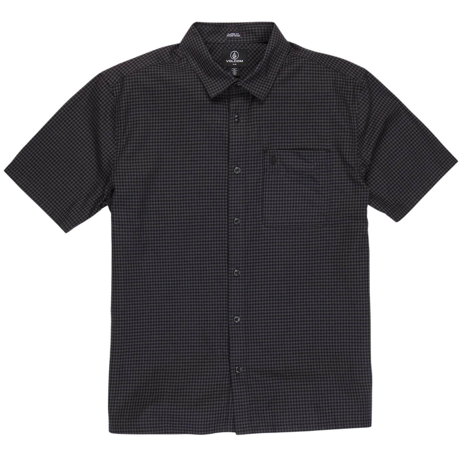 Volcom Glasnow Short Sleeve Button-up Shirt - Men's