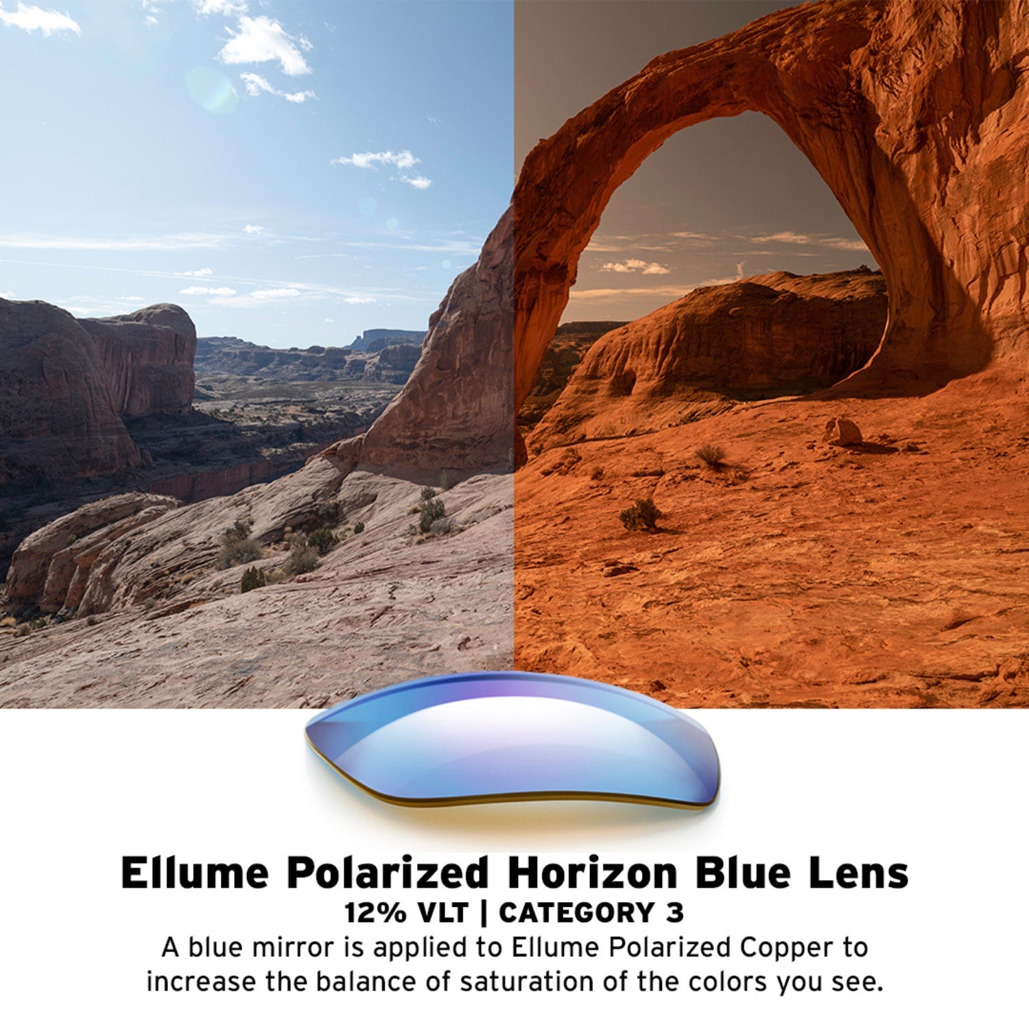 Matte Black | Horizon Blue