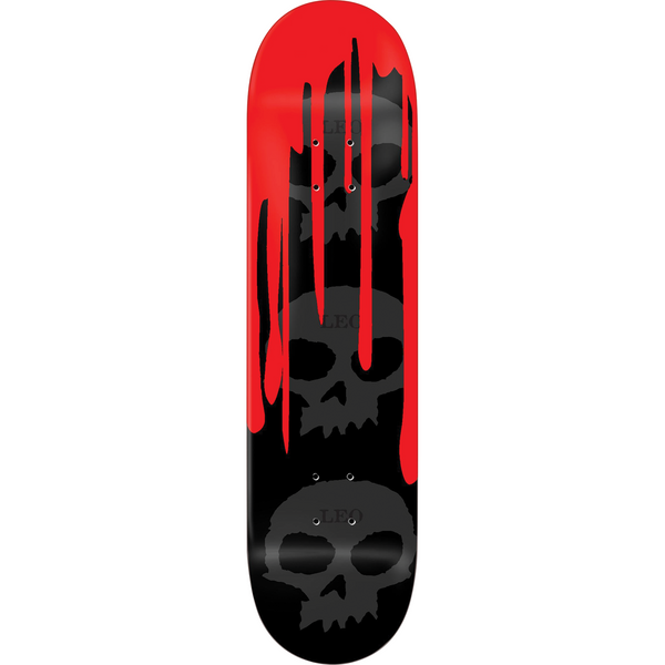Zero 3 Skull Blood Leo Romero Skateboard Deck
