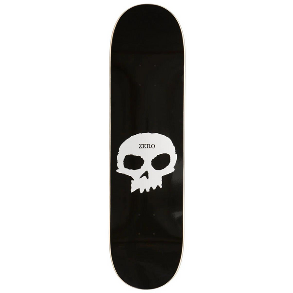 Zero Team Single Skull Skateboard Deck