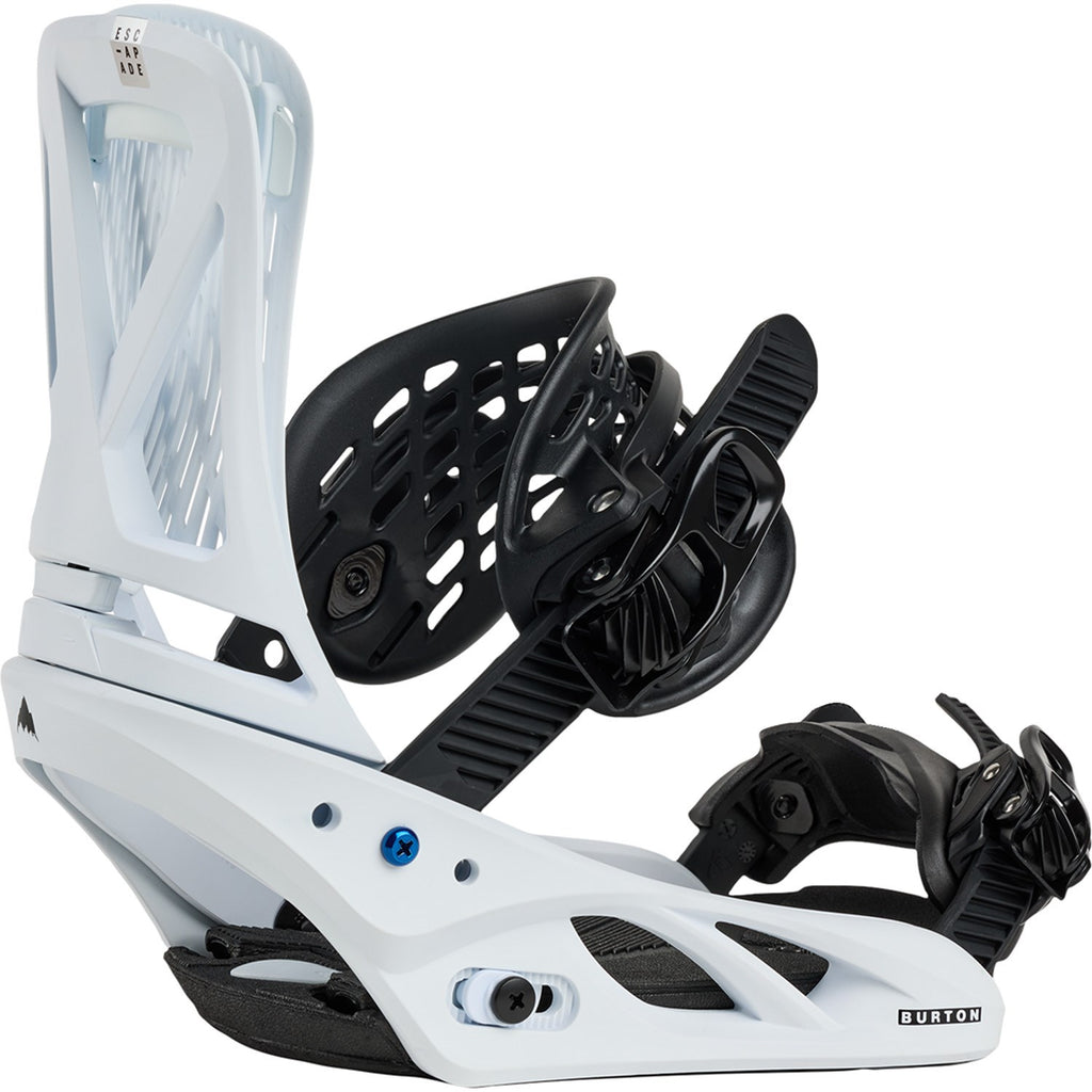 Women's Burton Escapade Re:Flex Snowboard Bindings, White / S