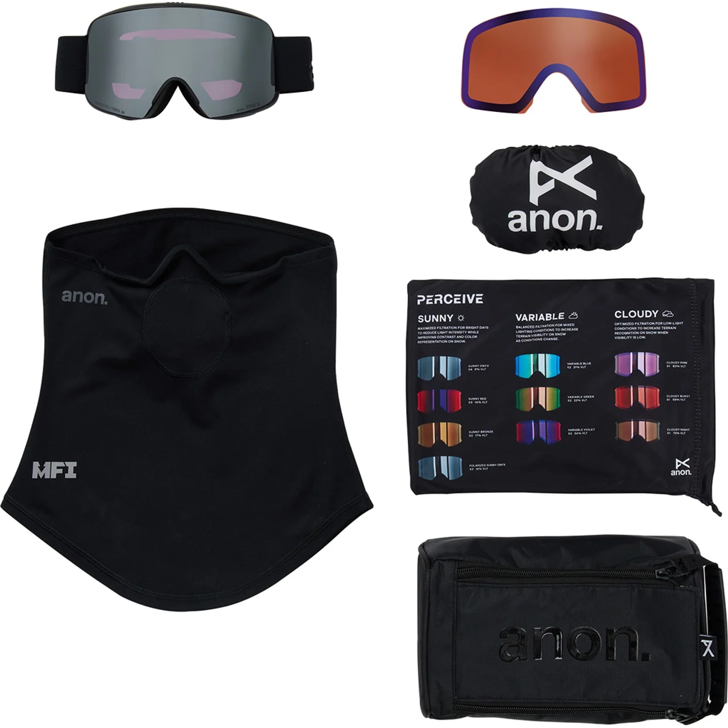 Anon M6 Goggle 2027 - Low Bridge Fit