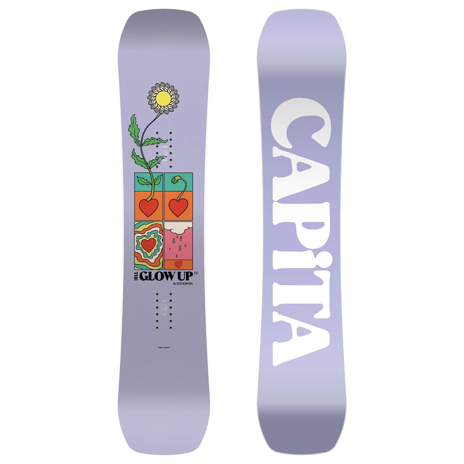 CAPiTA Glow Up By Jess Kimura Snowboard 2027 - Girl's