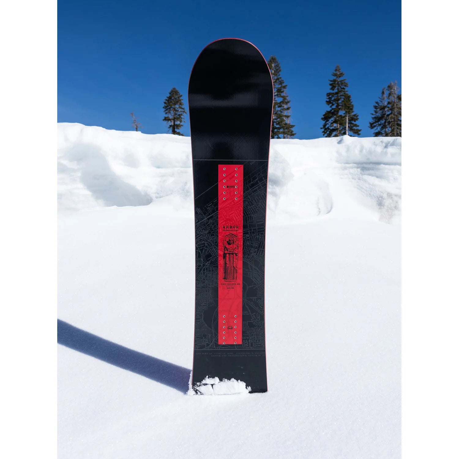 Arbor Red Gerard Am Snowboard 2027 - Youth