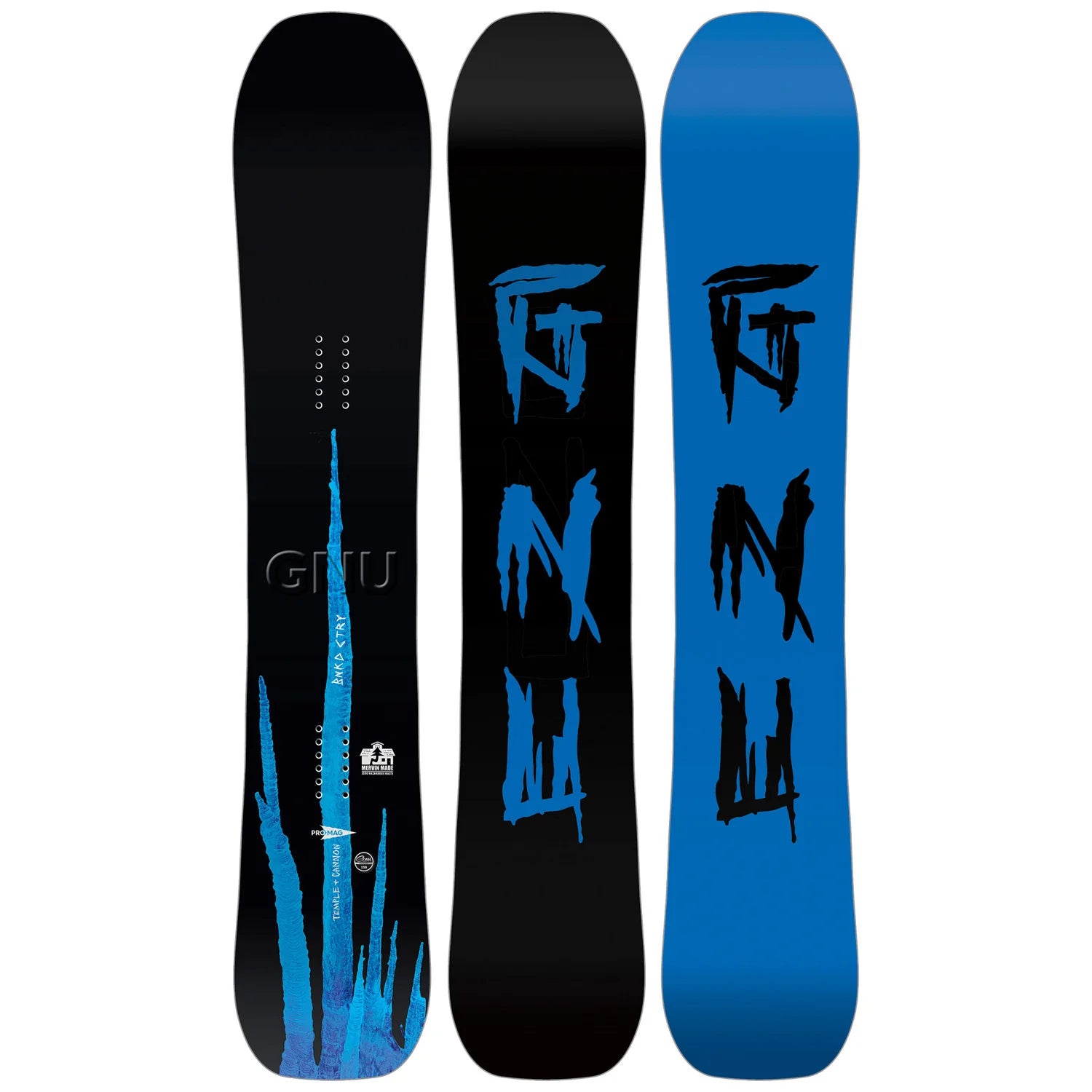 GNU Banked Country Snowboard 2027 - Men's
