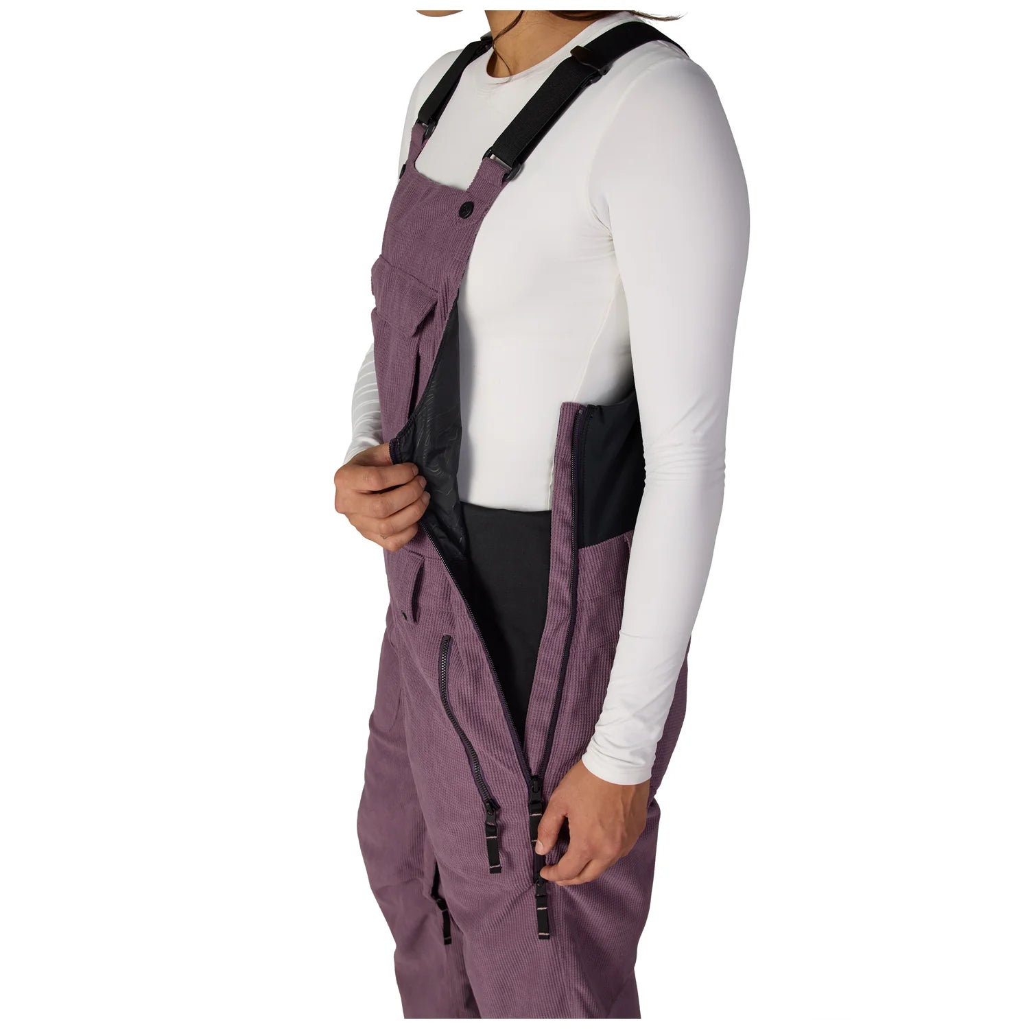 686 Black Magic Insulated Bib 2027 - Women's