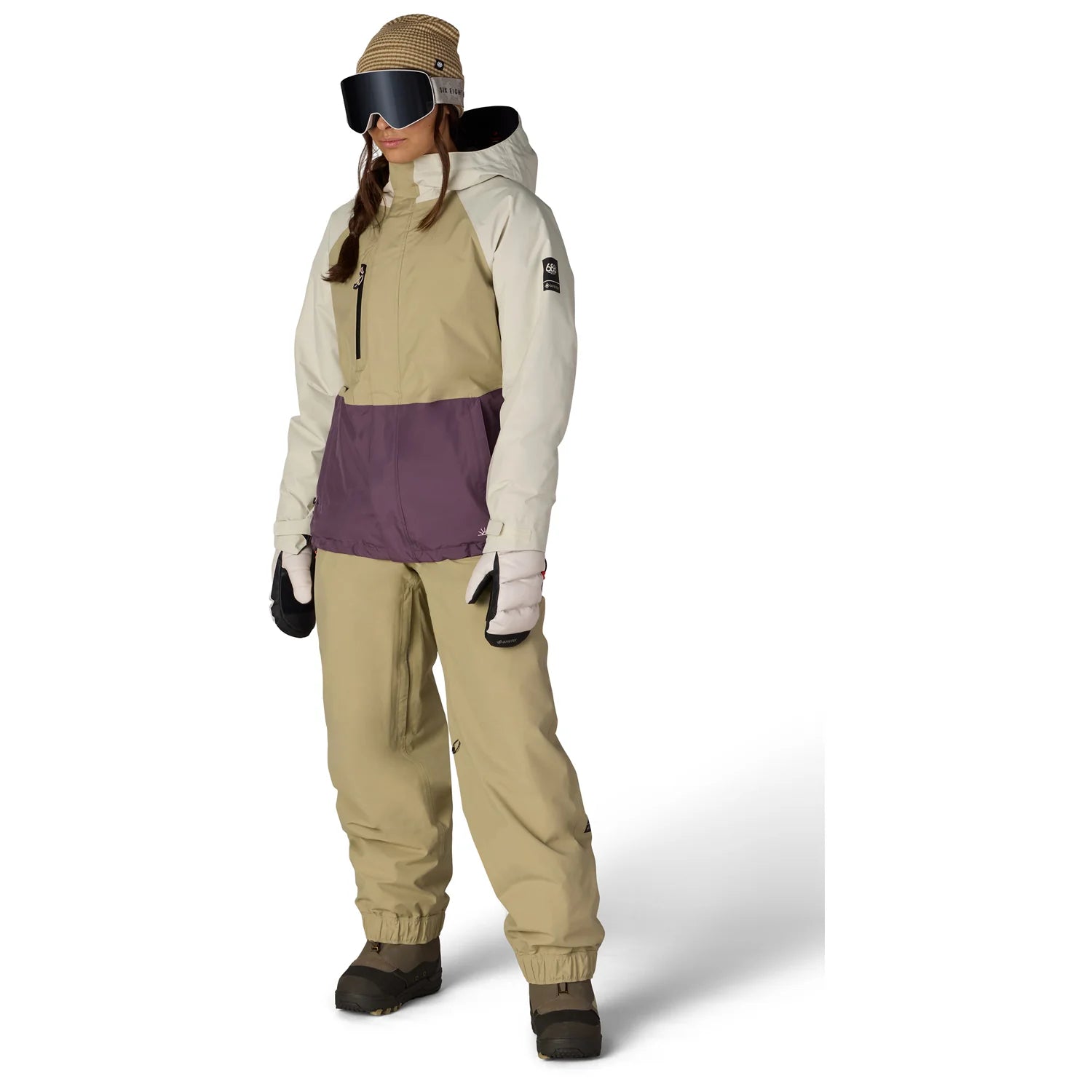 KHAKI COLORBLOCK