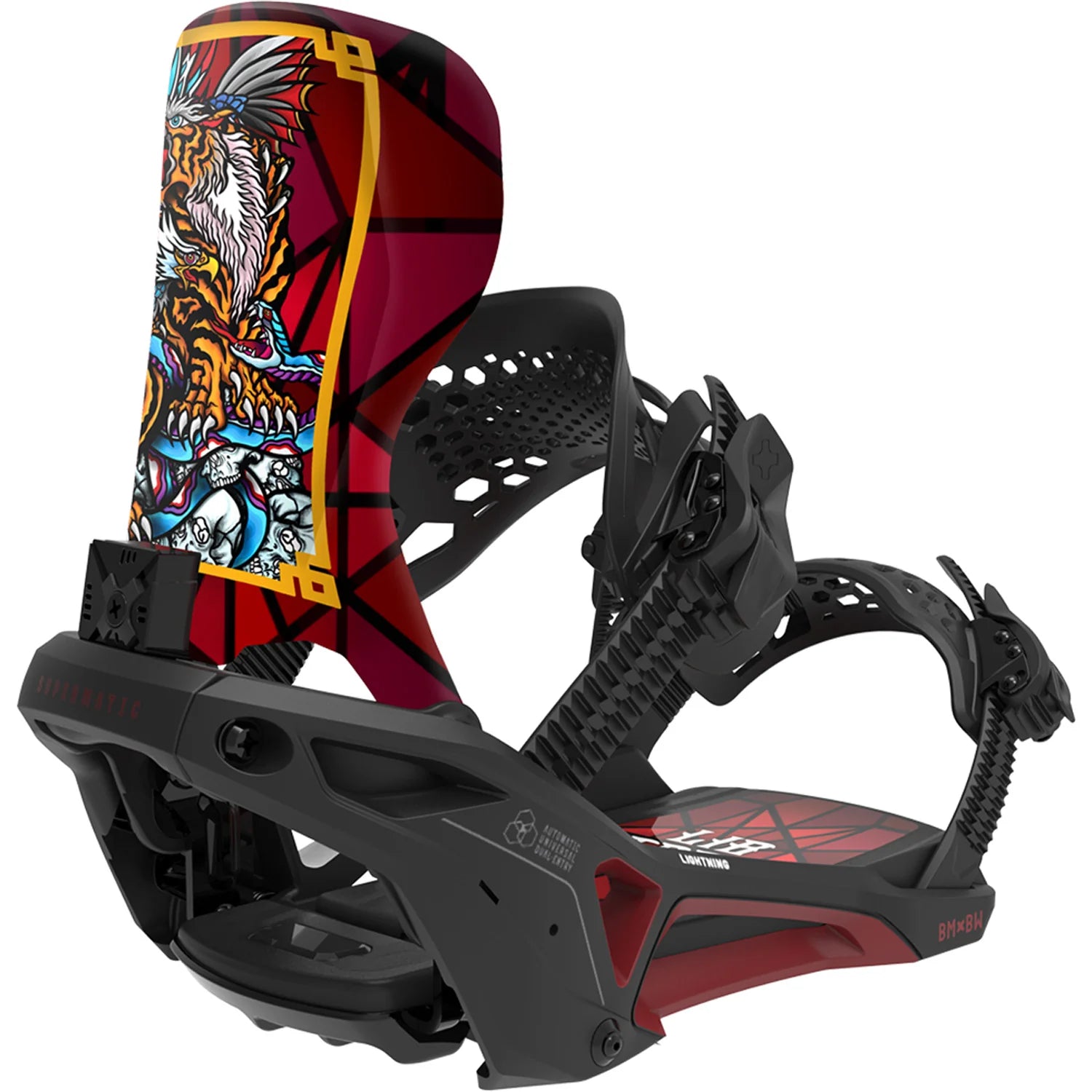 BLACK/RED