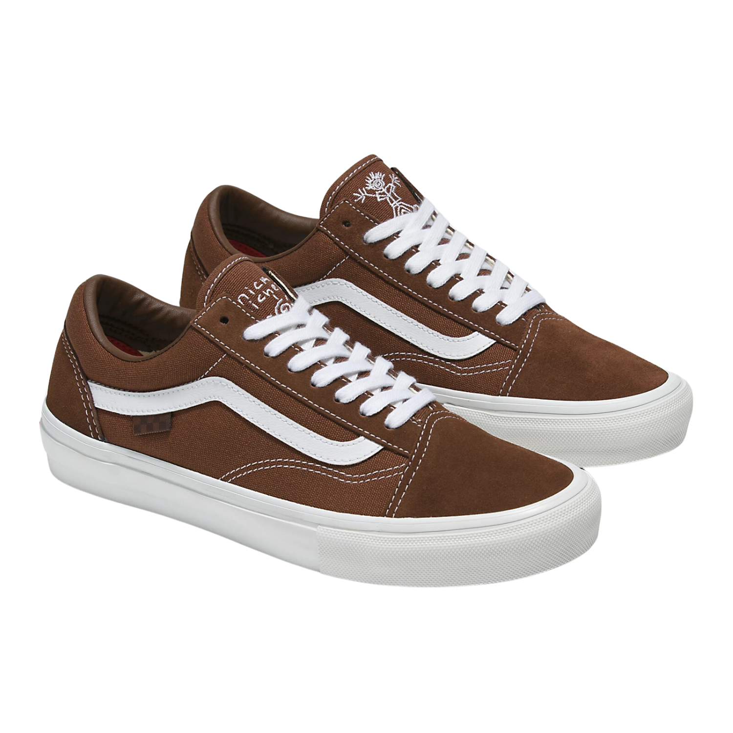 Vans Skate Old Skool (Nick Michel) Brown/White