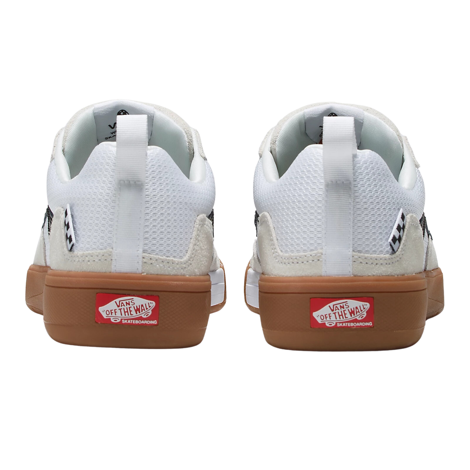 Vans Zahba White/Black/Gum Men's Skate Shoe