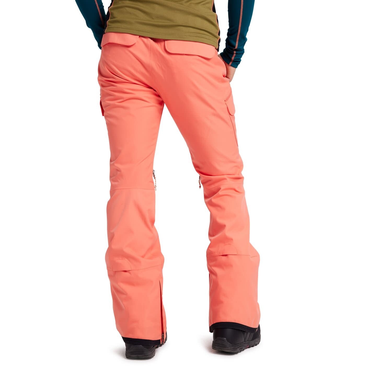 Newest $210+ New Burton Gloria INSULATED Cargo Snowboard Pant / Ski Pant! L (READ INFO)