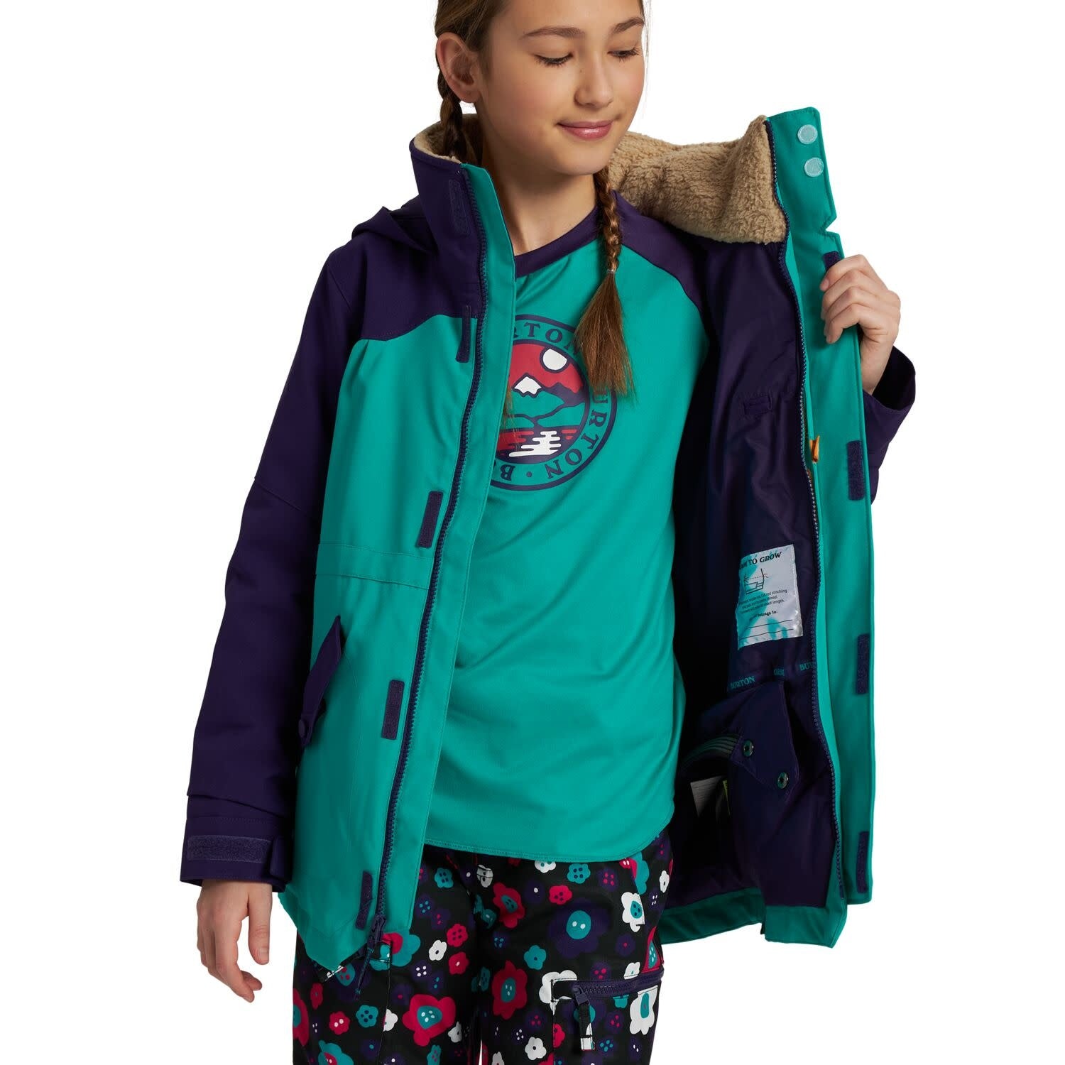 Burton Shortleaf Jacket 2021 - Girl's Snowboard Jacket