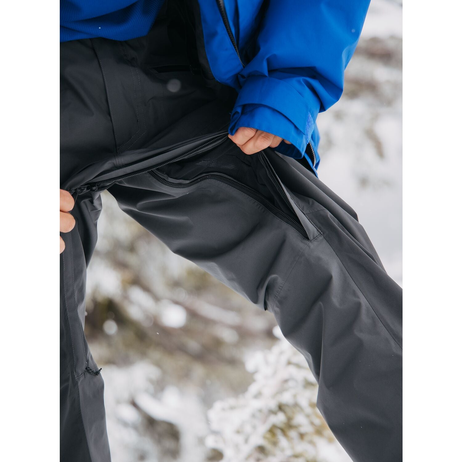 2023 Burton Carbonate Gore-Tex 2L Men's Snowboard Pants - Magnet/Summit Gray