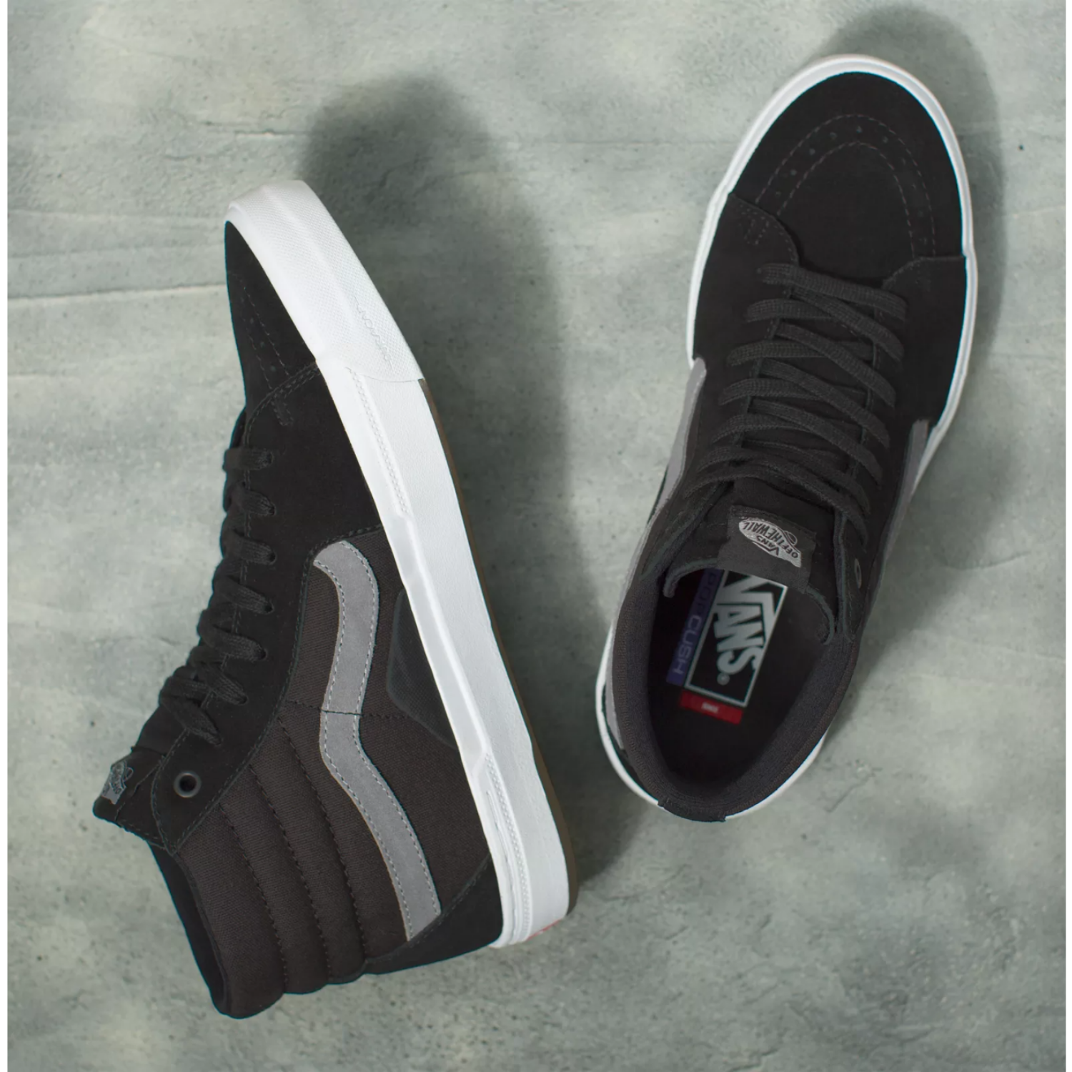Vans BMX Sk8-Hi BlackGrayWhite Men's Shoes
