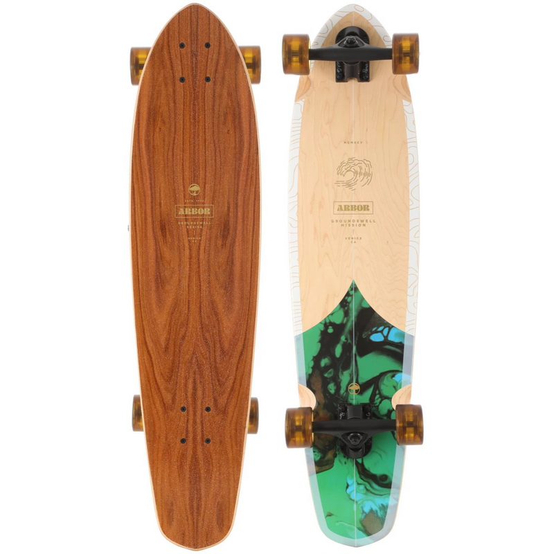 Arbor Mission Groundswell 35 Complete Longboard