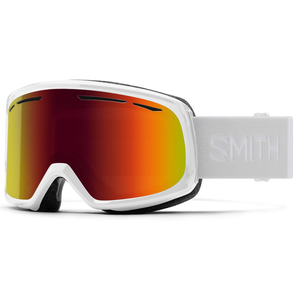 2023 Smith Drift Women's Goggles - White / Red Sol-X Mirror
