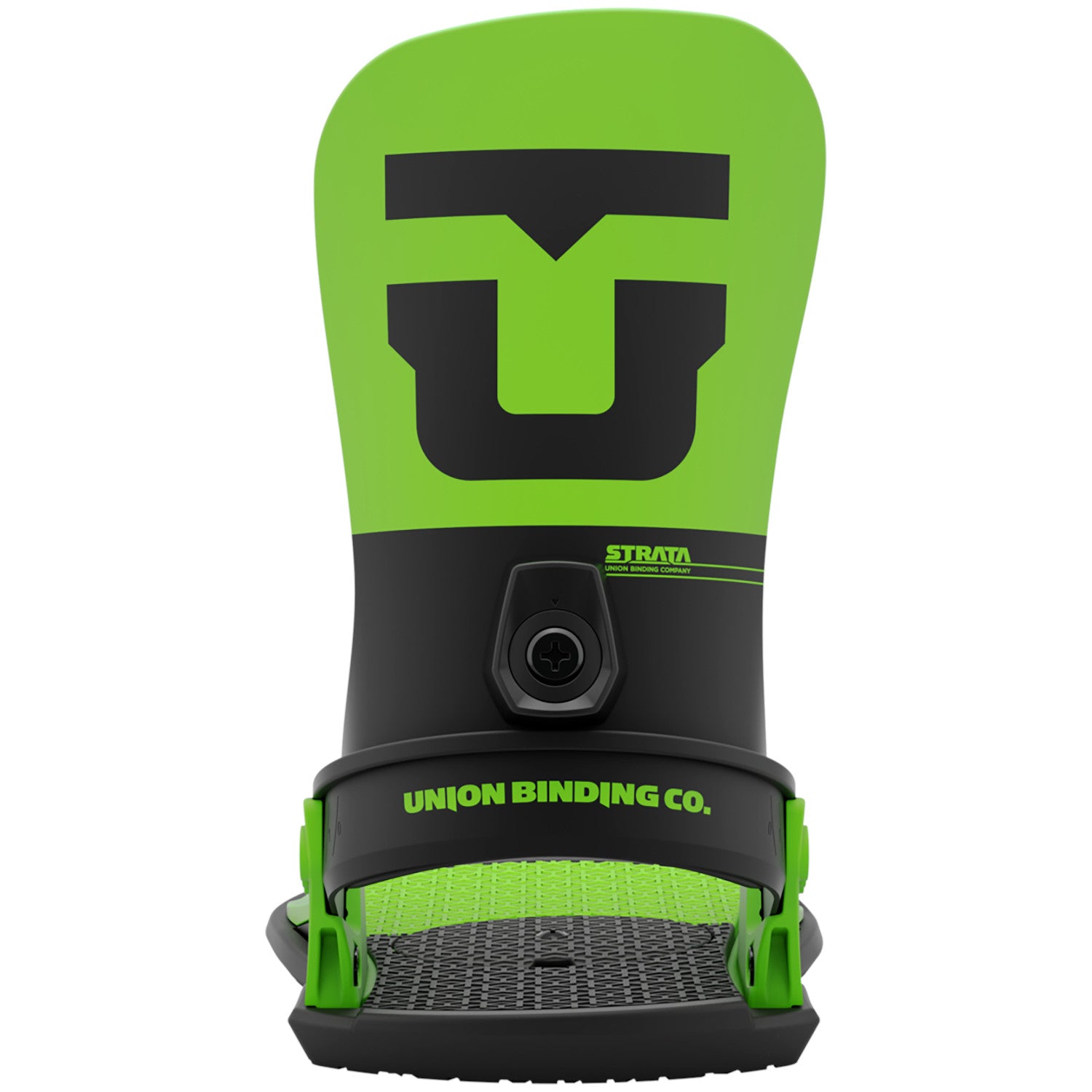2023 Union Strata Men's Snowboard Bindings - Acid Green