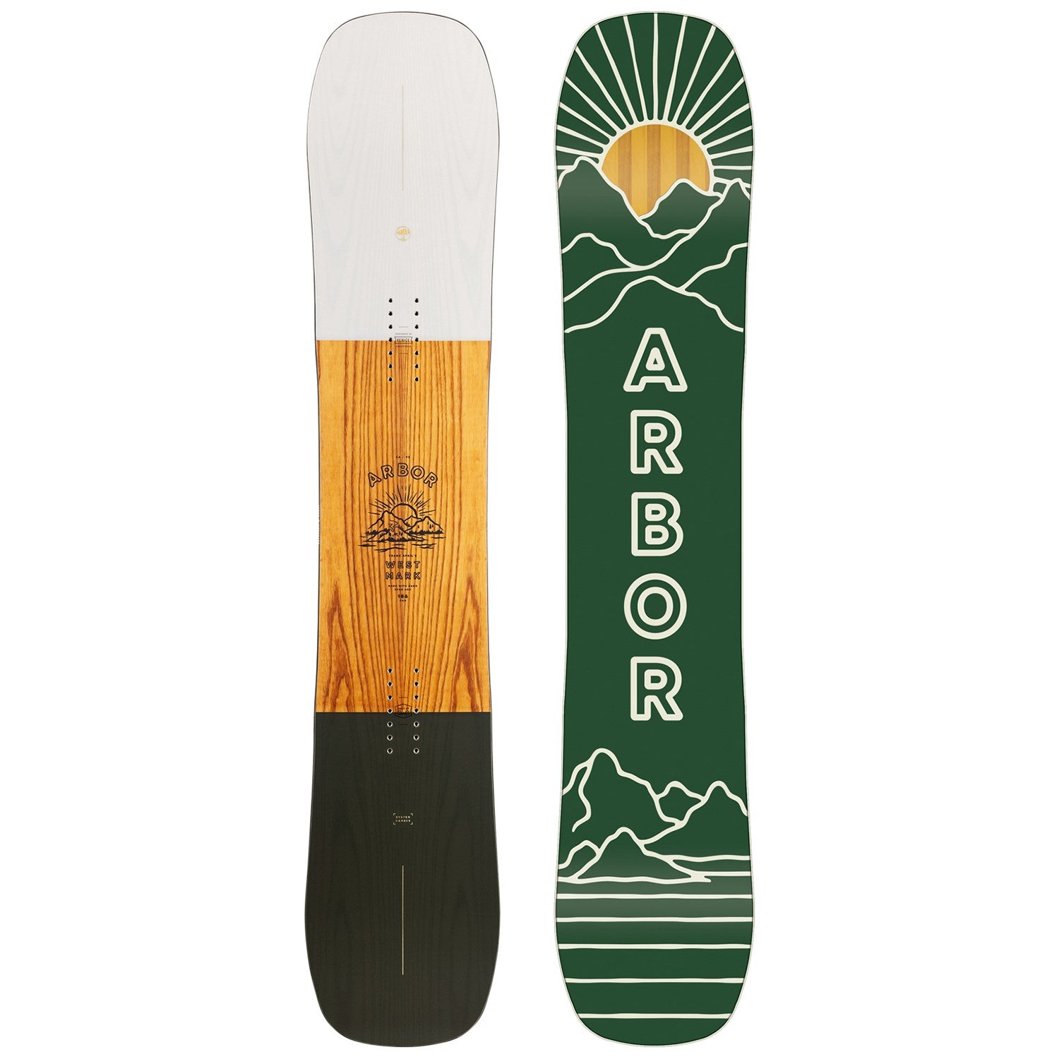 2023 Arbor Westmark Rocker Frank April Snowboard