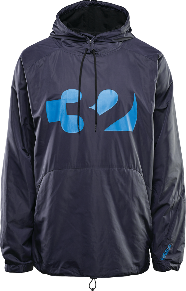Thirtytwo Apex Tech Anorak Riding Men's Hoodie - Navy Blue