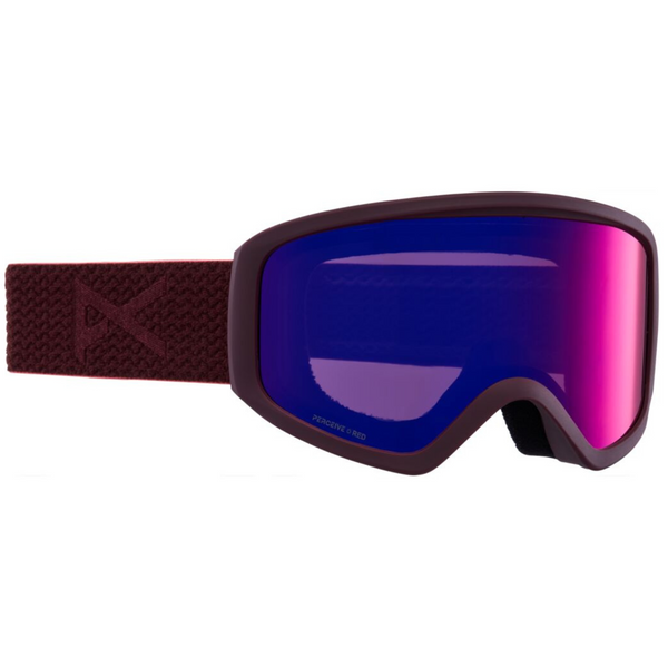 2023 Anon Insight Snow Goggles - Mulberry/Perceive Sunny Red + Amber