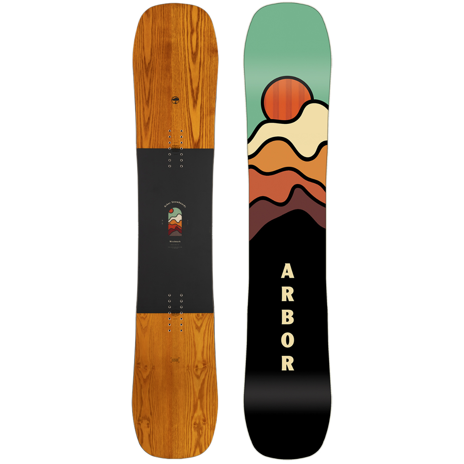2024 Arbor Westmark Rocker Frank April Snowboard