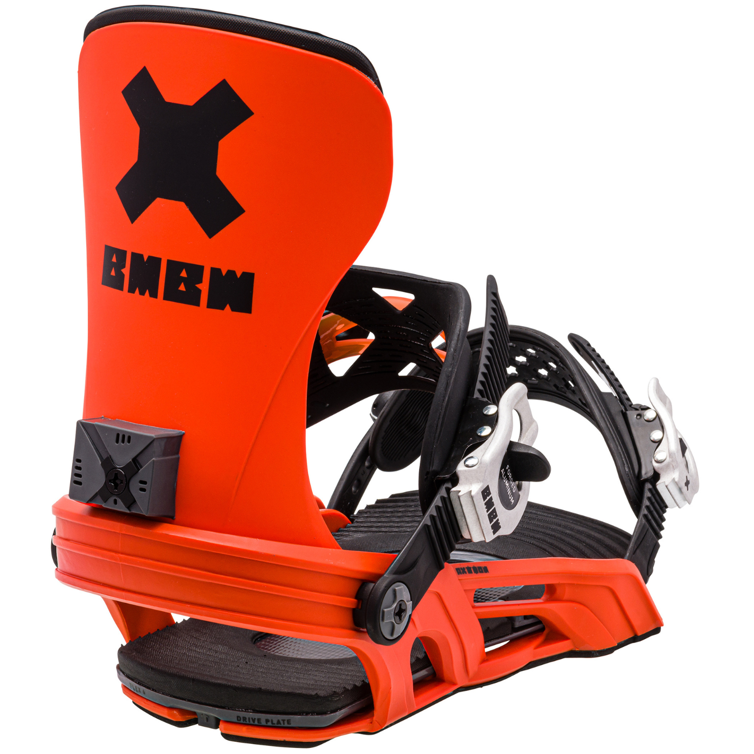 2024 Bent Metal Axtion Men's Snowboard Binding - Orange