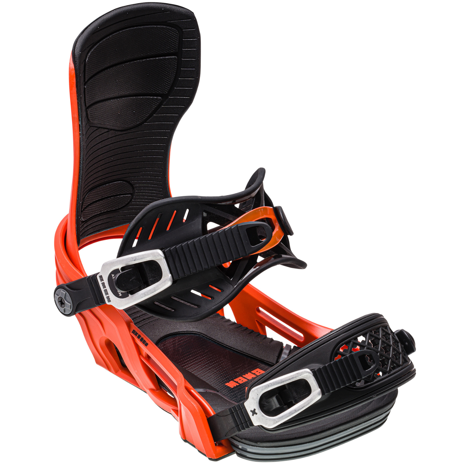 2024 Bent Metal Axtion Men's Snowboard Binding - Orange