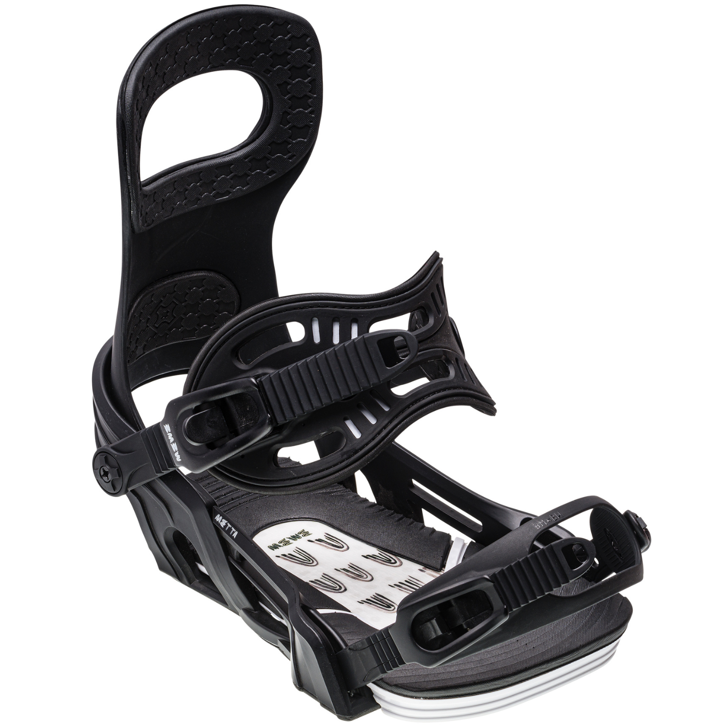 2024 Bent Metal Metta Women's Snowboard Bindings - Black