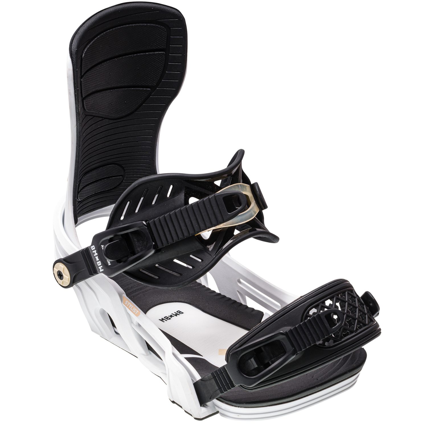 2024 Bent Metal Stylist Women's Snowboard Bindings - White
