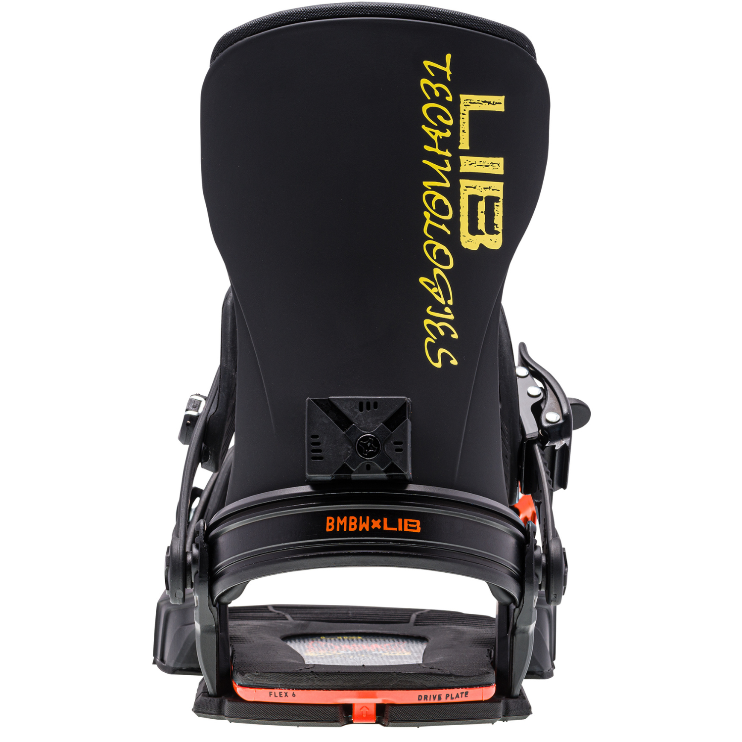 2024 Bent Metal Transfer Men's Snowboard Bindings - Black/Orange