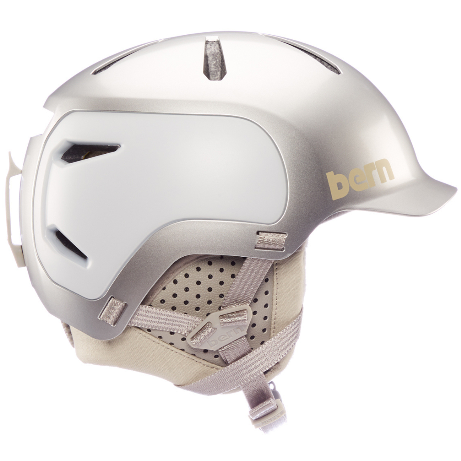 Metallic Silver Tonal