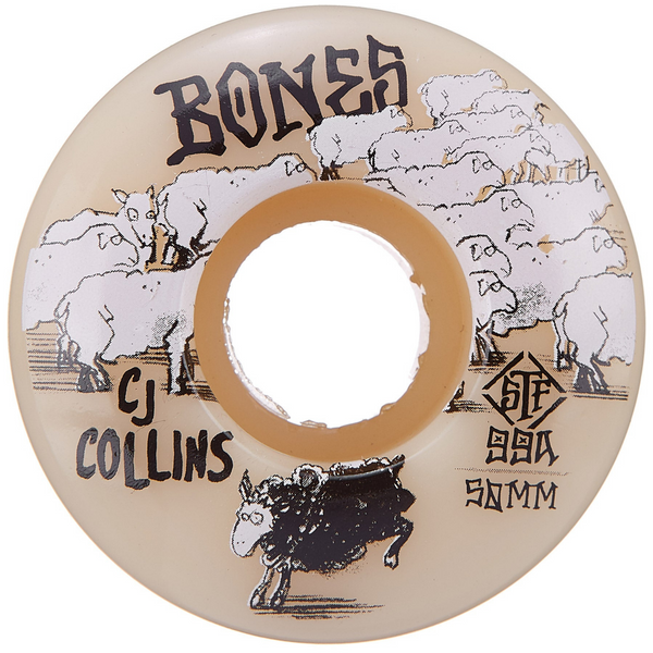 Bones STF Collins Black Sheep V3 99a Skateboard Wheels