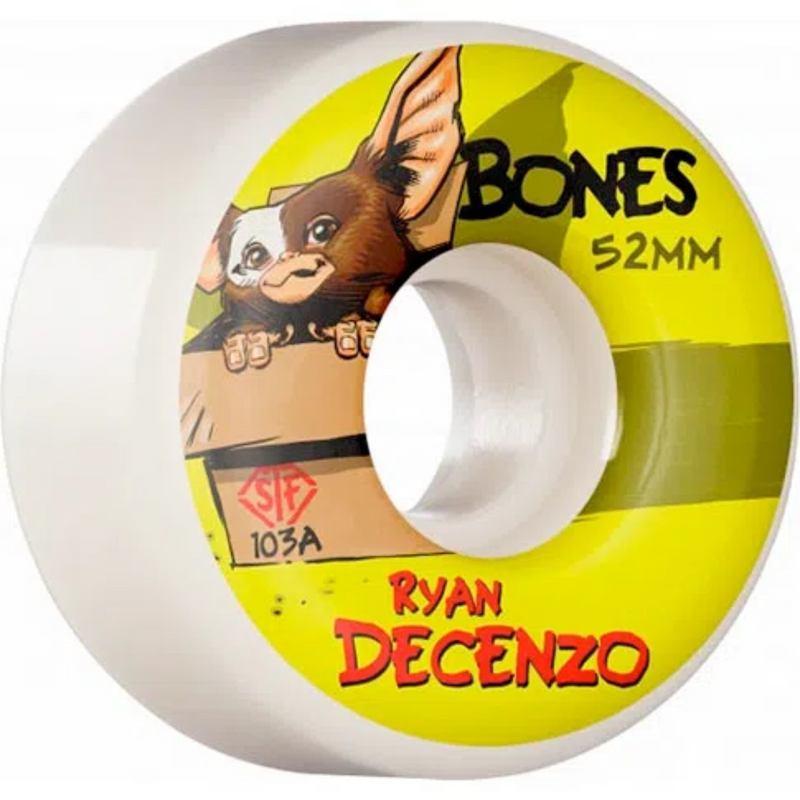 Bones STF Decenzo Gizzmo V2 52mm Skateboard Wheels