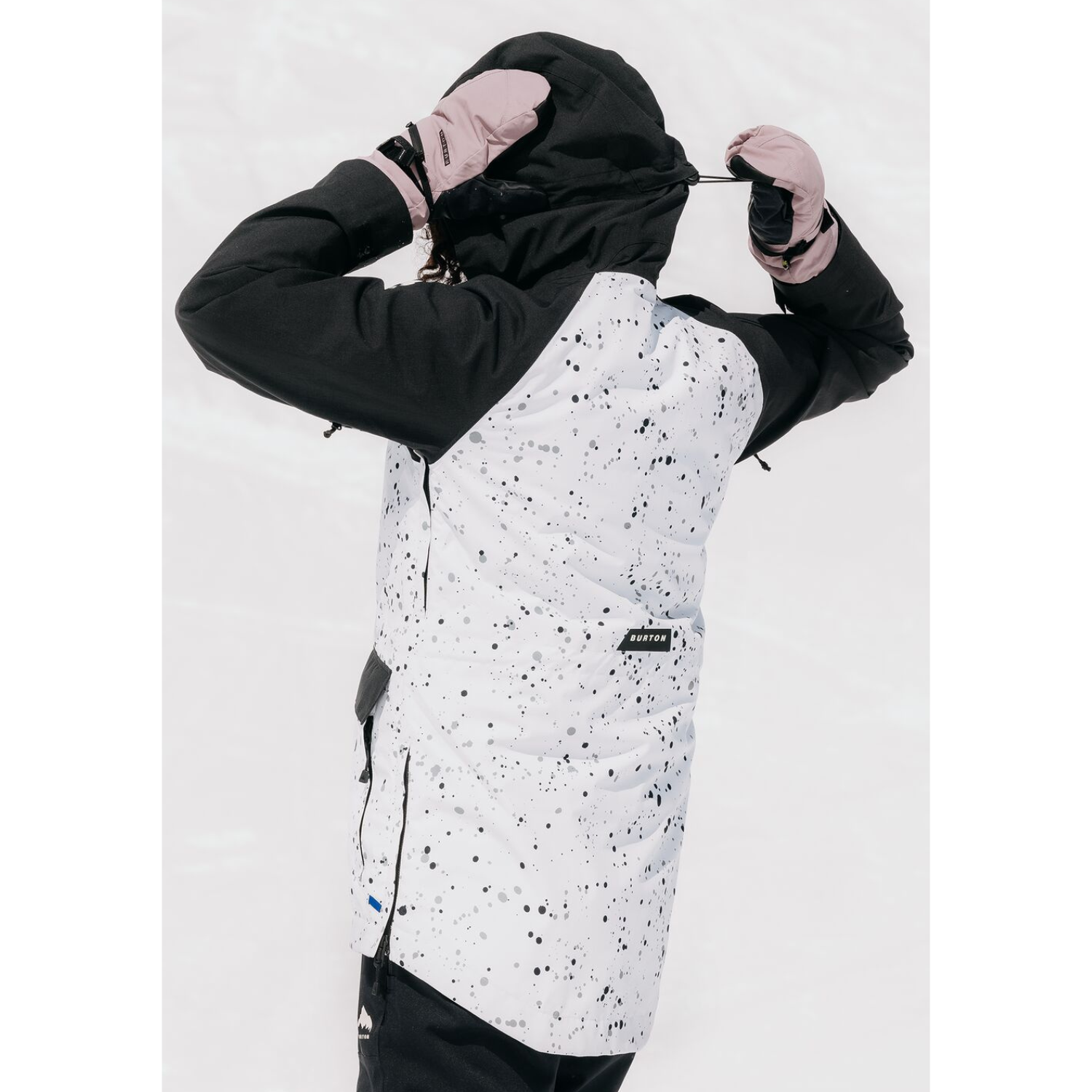 Stout White Spatter/True Black