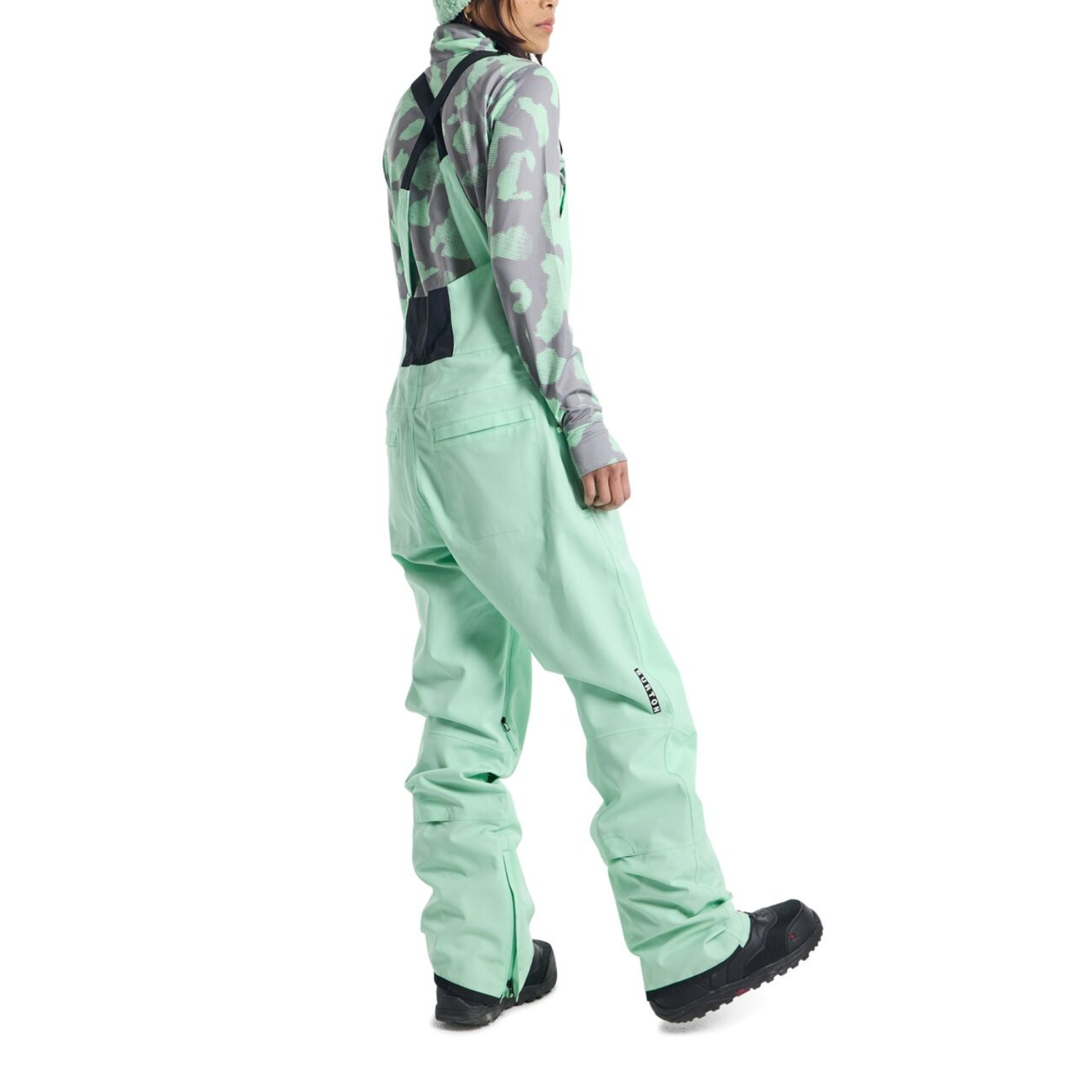 2023 Burton Reserve Stretch Women's Snowboard Bib - Jewel Green