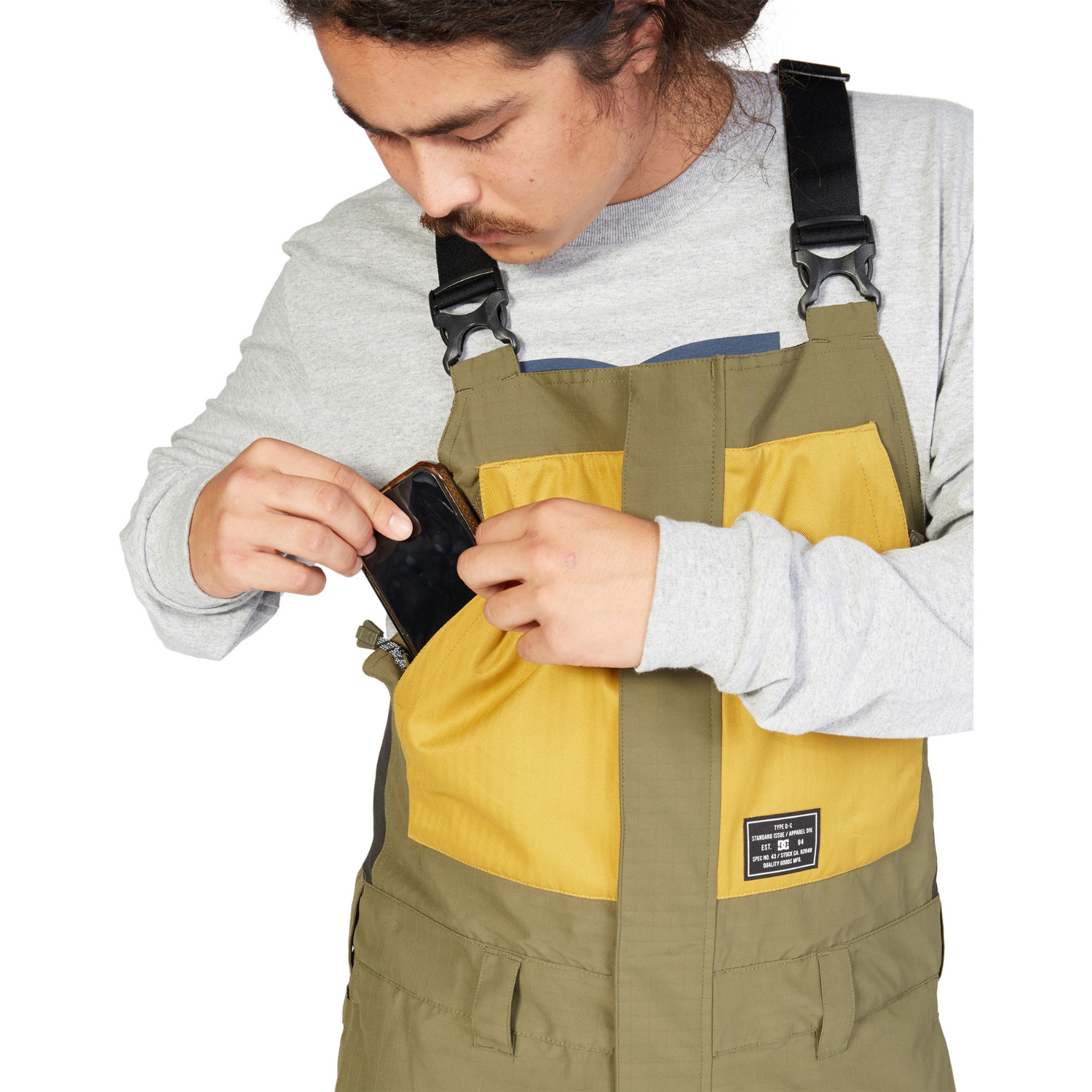 2023 DC Shadow Bib Men's Snowboard Bib