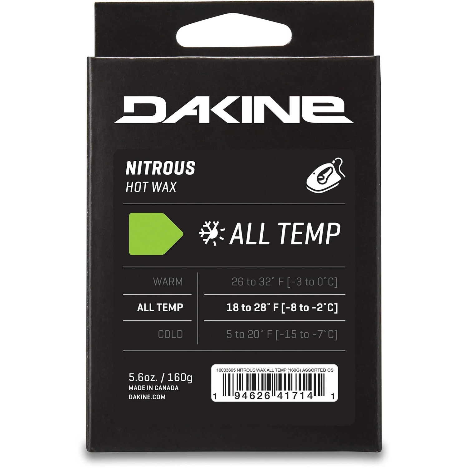 Dakine Nitrous All Temp Wax