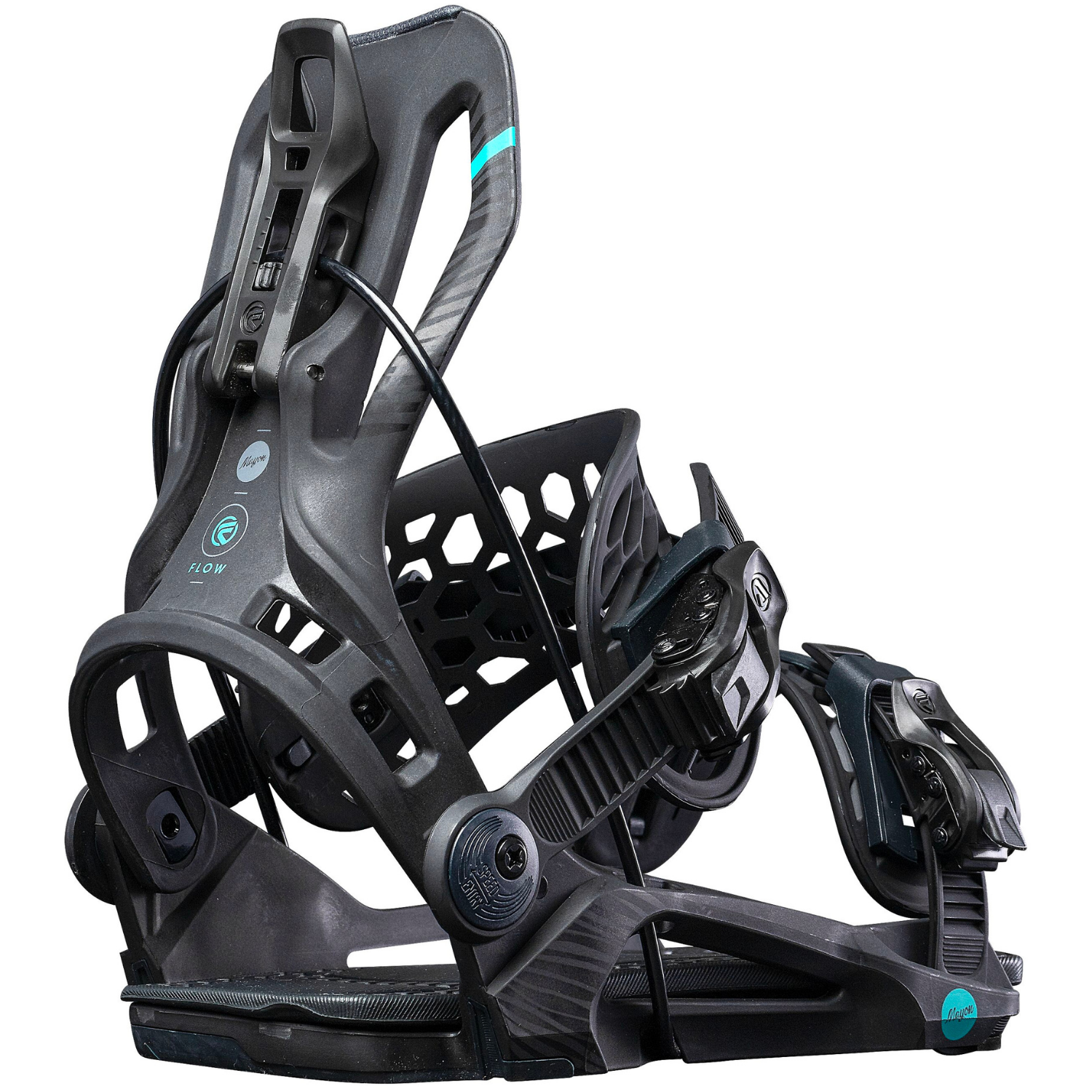 2024 Flow Mayon Women's Snowboard Bindings - Black