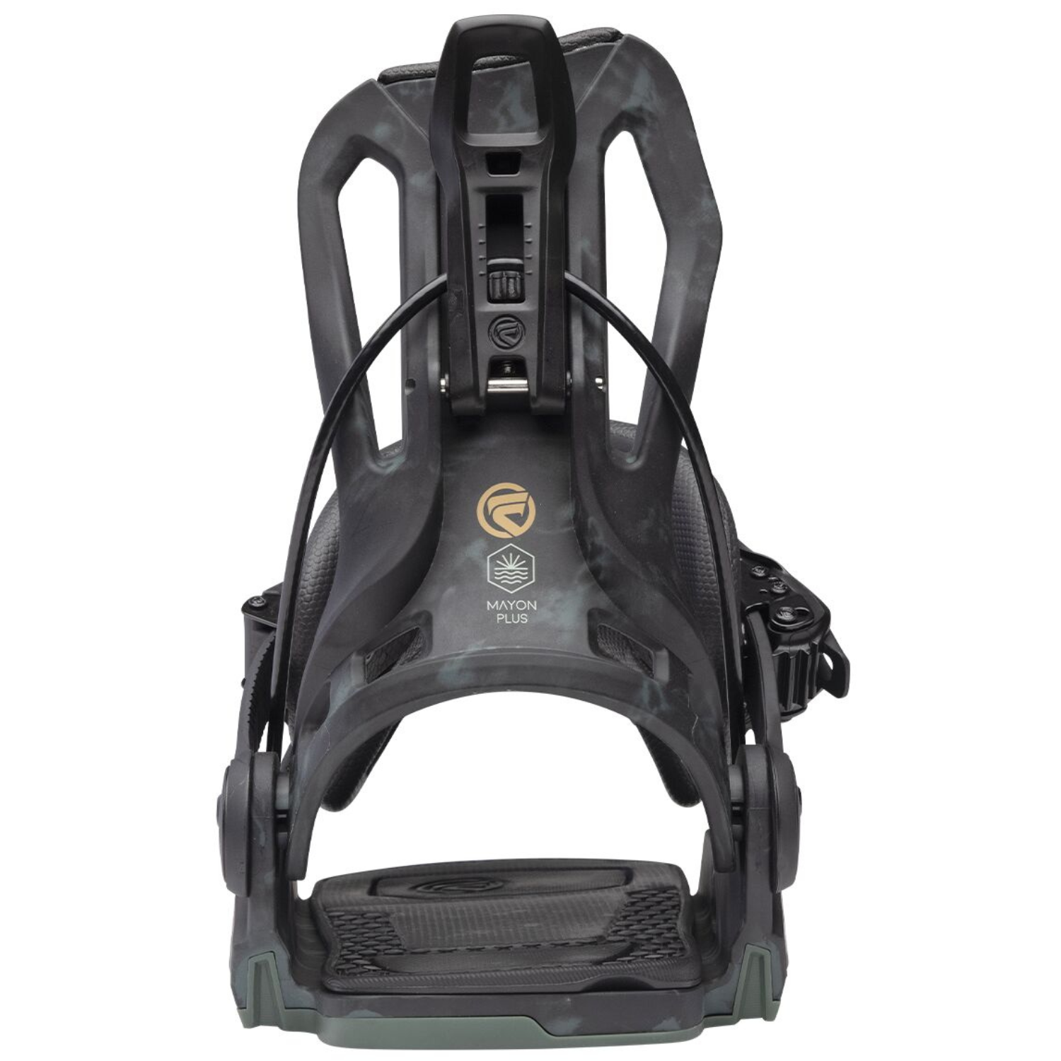 2024 Flow Mayon Plus Women's Snowboard Bindings - Black Aqua