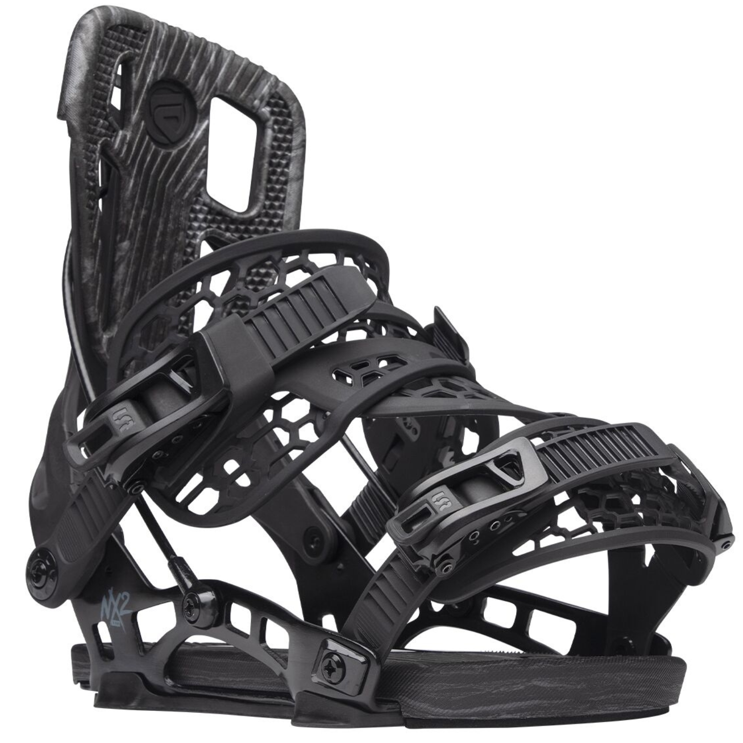 2024 Flow NX2-TM Hybrid Snowboard Bindings - Black