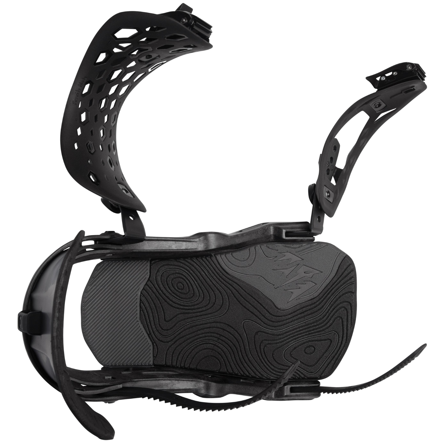 2024 Jones Apollo Men's Snowboard Bindings - Stealth Black